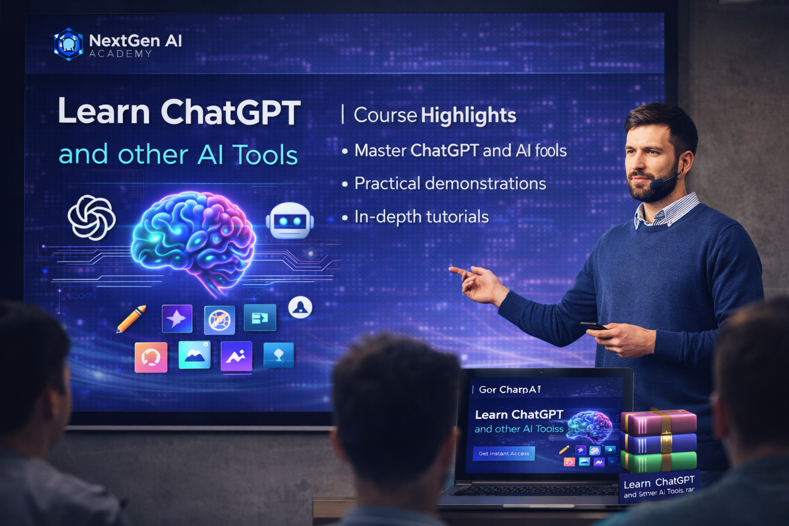 Learn ChatGPT and other AI tools